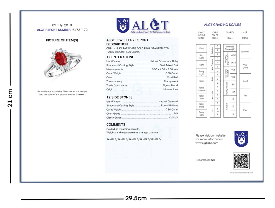 ALGT Large Jewellery Report — официальный полный SAMPLE