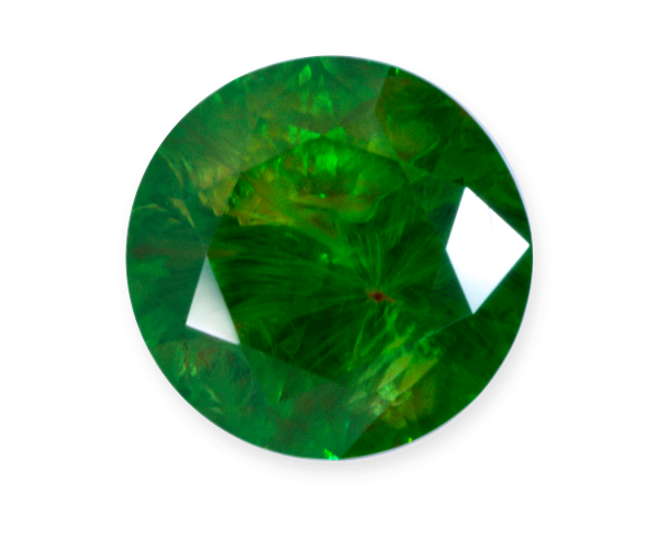 Подлинное фото демантоида GDIRWN массой 1,15 ct от Marianovich Gems