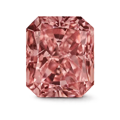 Изображение на прозрачном фоне: Argyle Eclipse — природный розовый бриллиант 3,47 карата, Fancy Intense Pink.