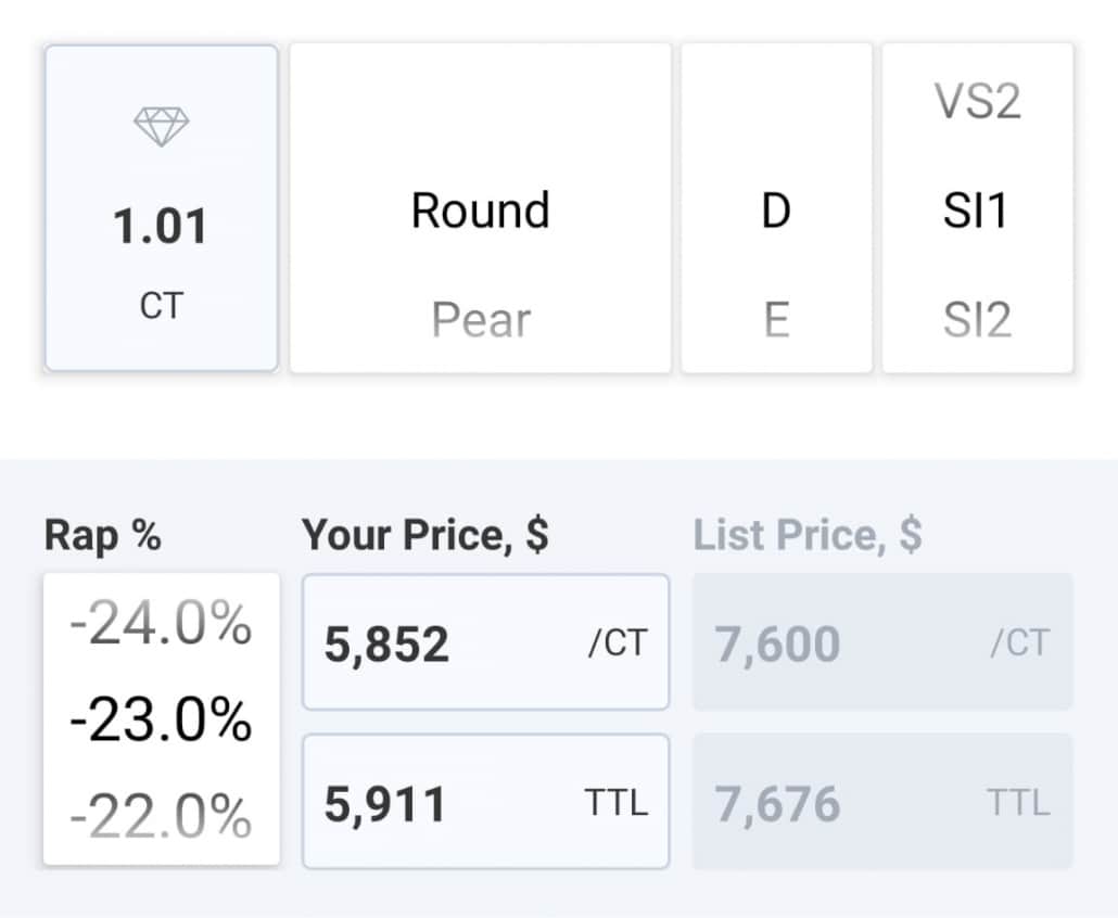 Бриллиант 1 Карат стоимость | для инвестиции | ношения | дешевый